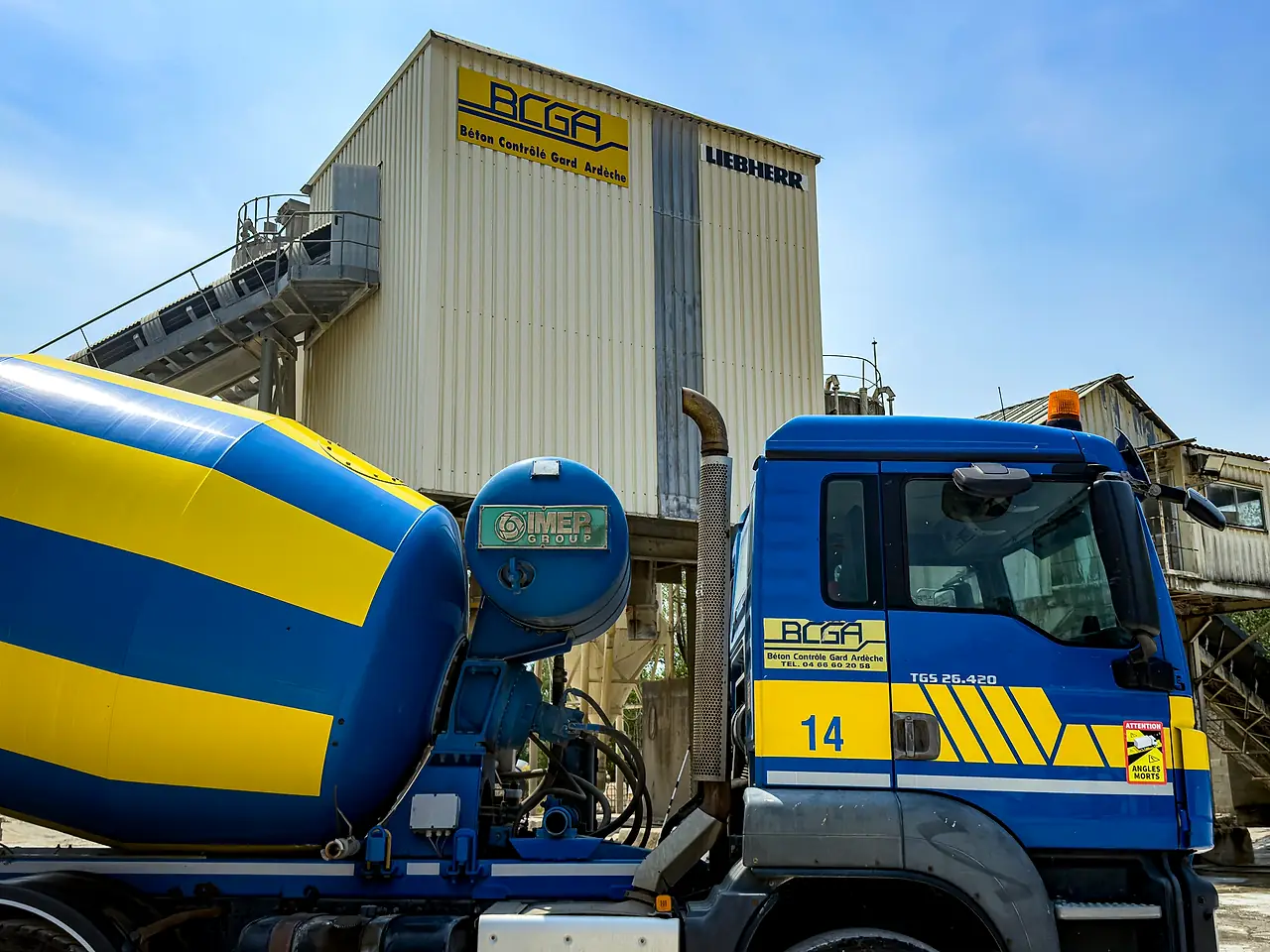 Le site de production BCGA de Saint-Jean-de-Maruéjols