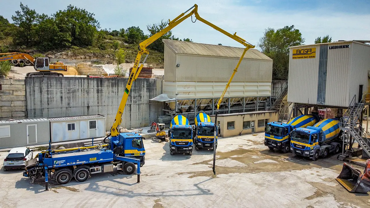 Le site de production BCGA de Saint-Jean-de-Maruéjols