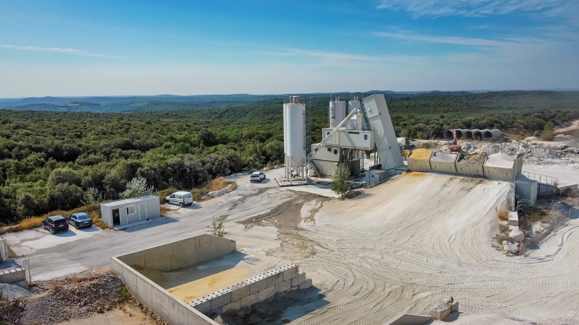 Le site de production BCGA de Saint-Laurent-la-Vernède
