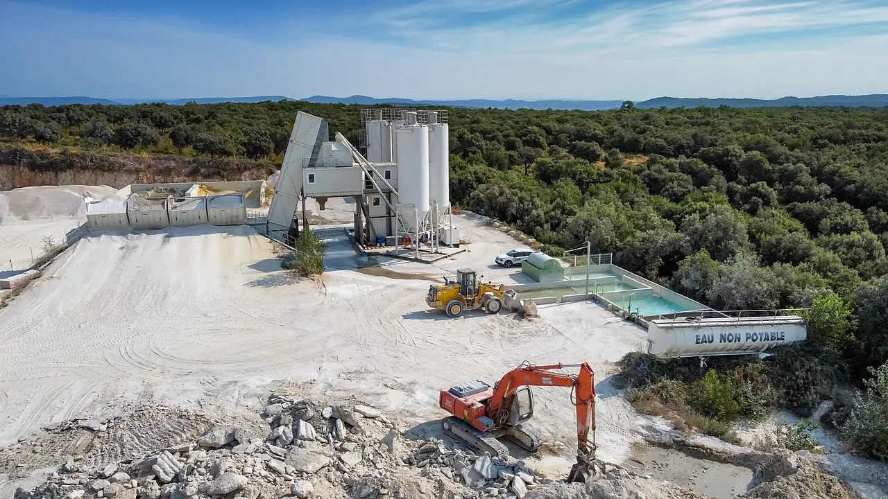 Le site de production BCGA de Saint-Laurent-la-Vernède