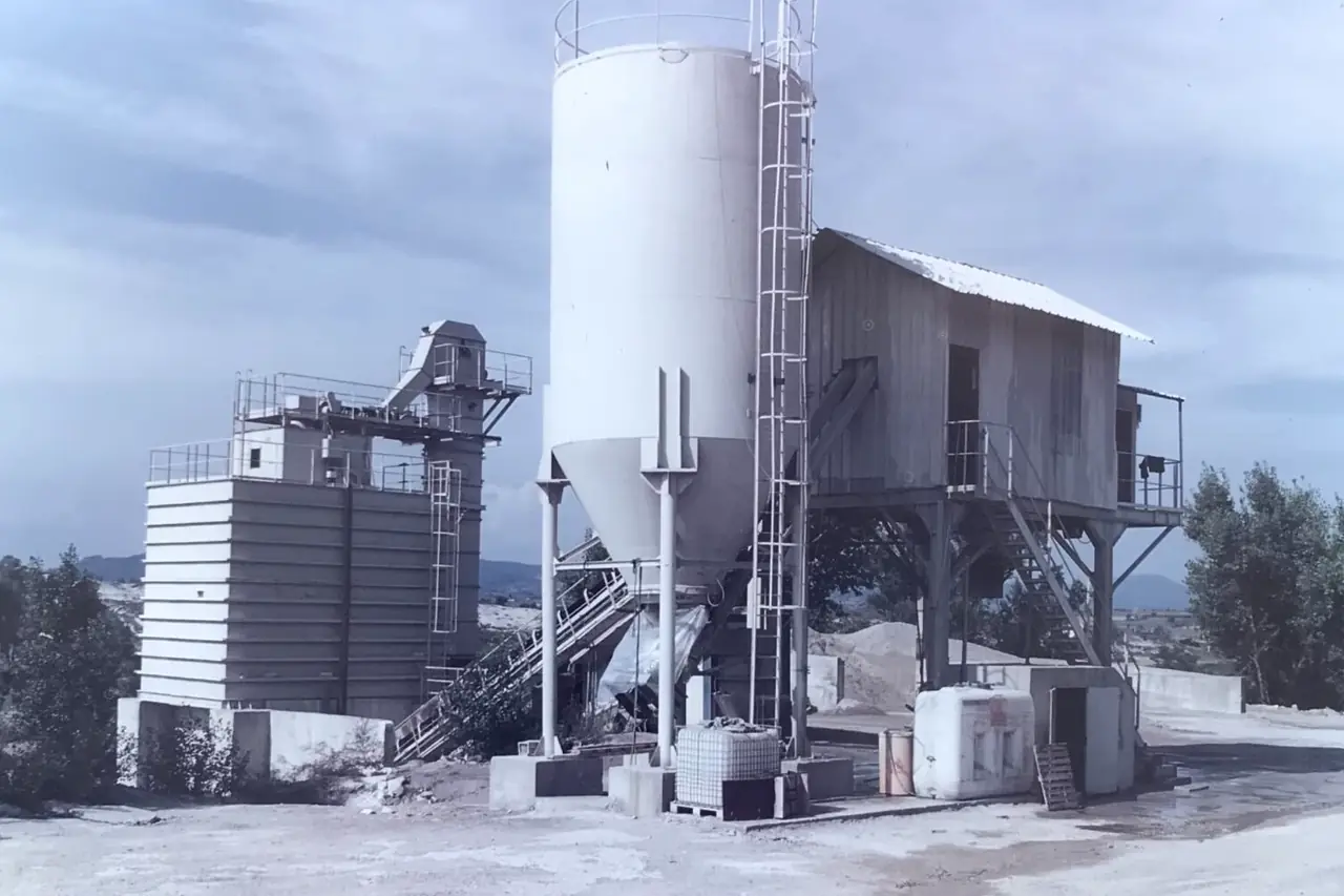 Première centrale à béton BCGA de Saint-Jean-de-Maruéjols